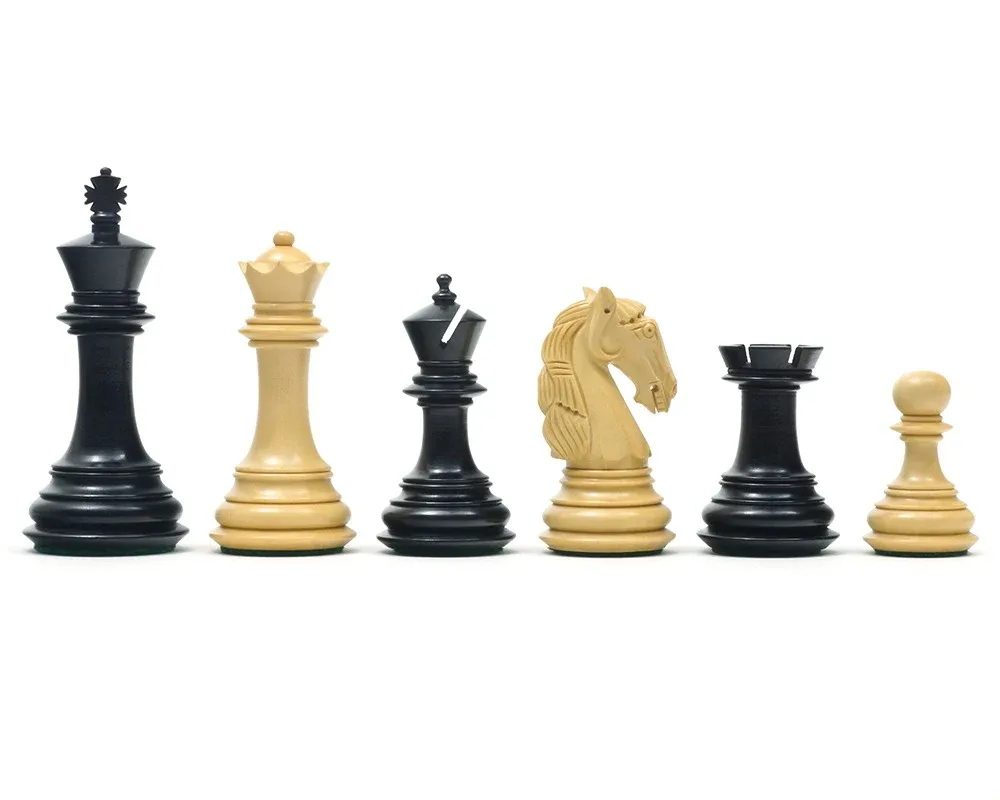 The Gambit Schaakstukken - 9,5 cm de Regency Chess – boîte
