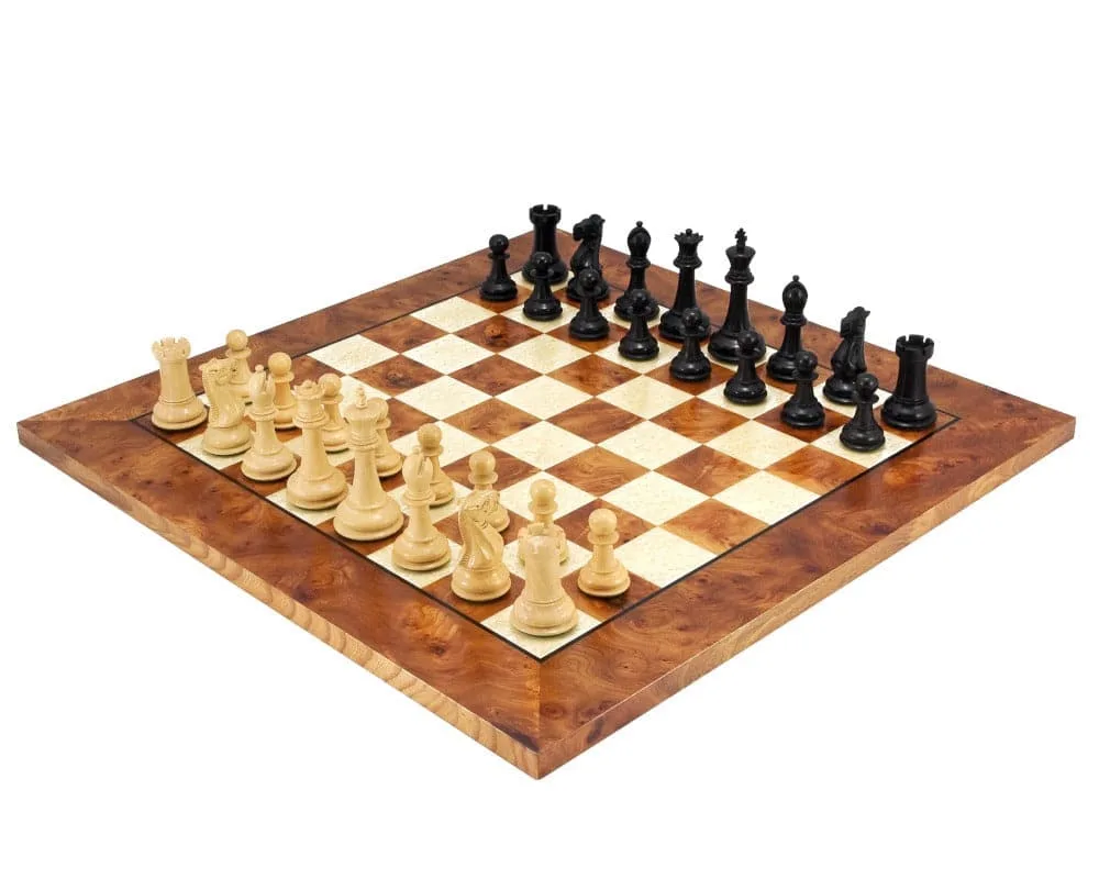 Victoria Burl Schaakset de Regency Chess – boîte