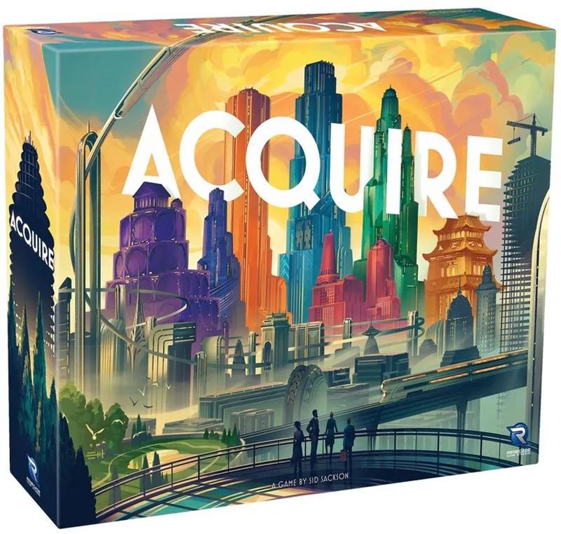 Acquire - Strategisch bordspel - Investeer in bedrijven von Renegade Game Studios – Schachtel