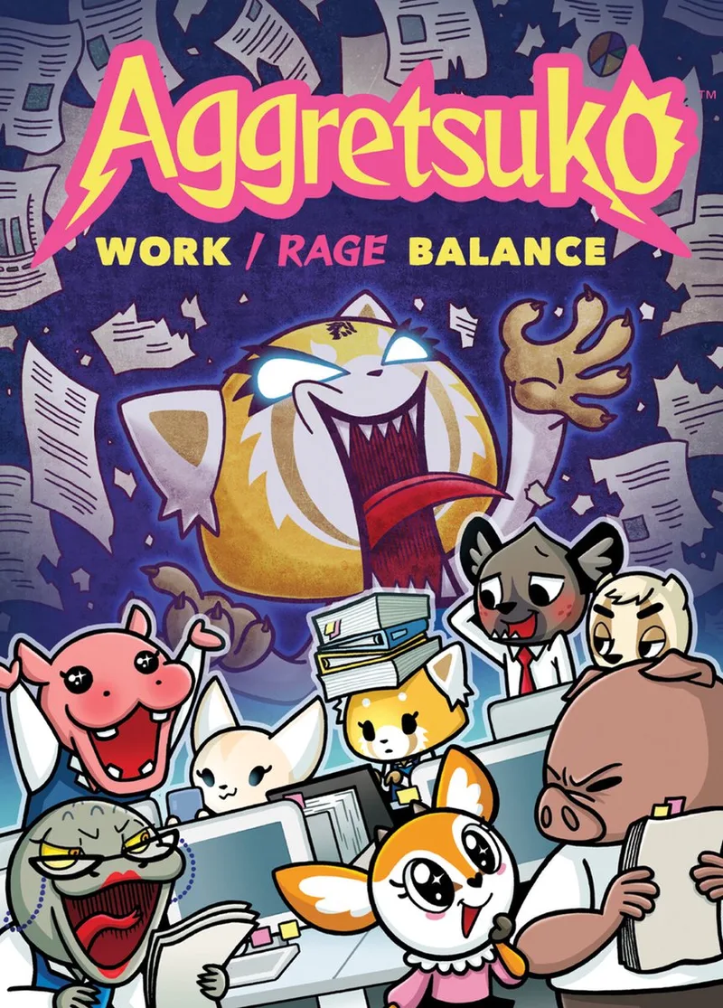 Aggretsuko - Kaartspel - Engelstalig - Renegade Game Studios de Renegade Game Studios – boîte