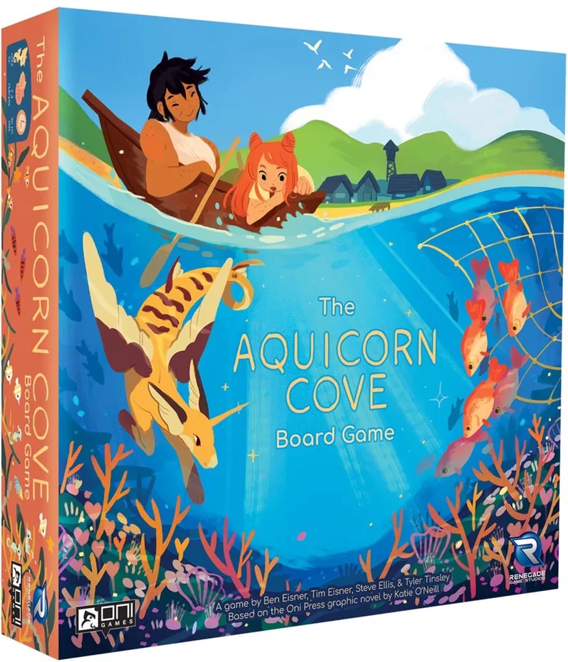 Aquicorn Cove Board Game - Bordspel - Engelstalig - Renegade Game Studios von Renegade Game Studios – Schachtel
