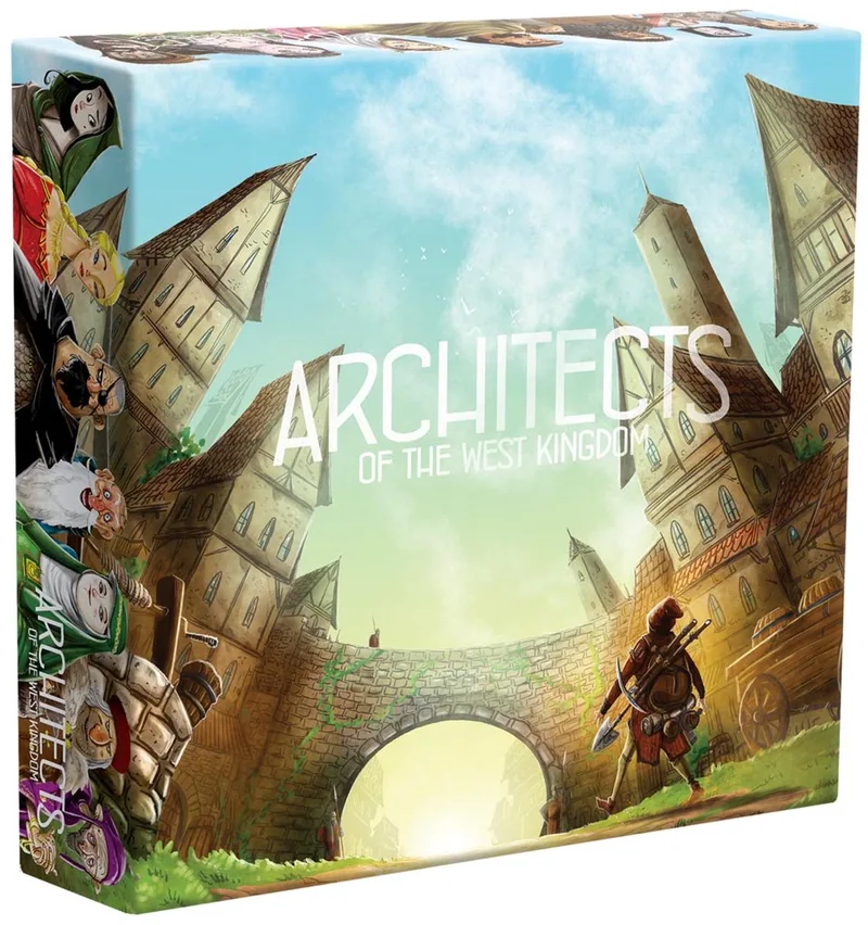 Architects of the West Kingdom: Collector's Box - Bordspel - Engelstalige Editie - Renegade Game Studios van Renegade Game Studios – doos