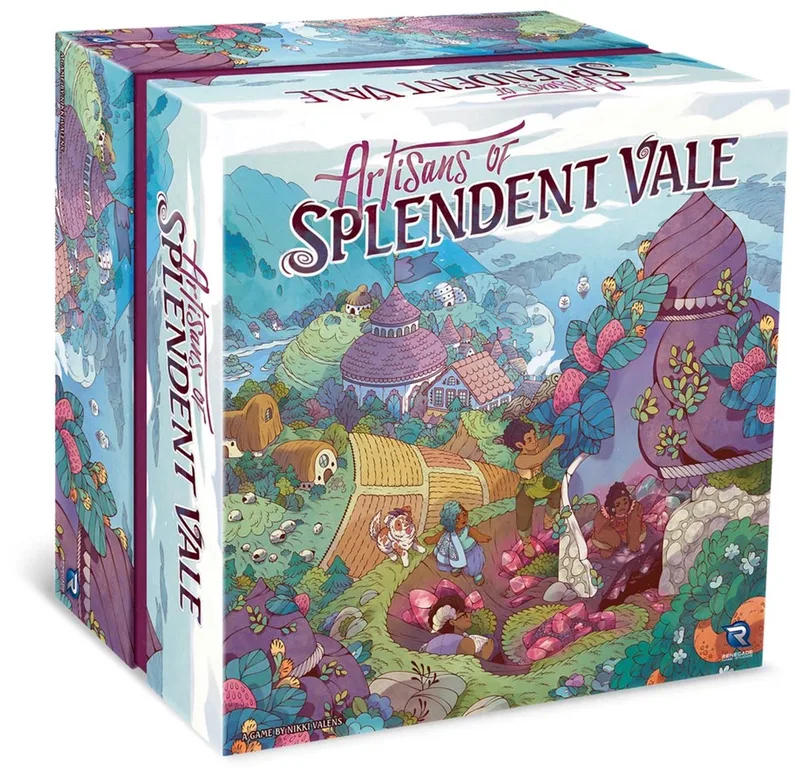 Artisans of Splendent Vale - Bordspel - Engelstalig van Renegade Game Studios – doos