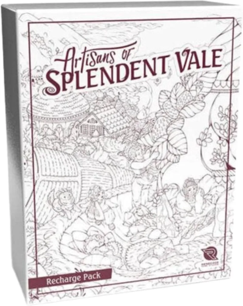 Artisans of Splendent Vale: Recharge Pack - Bordspel - Uitbreiding - Engelstalig van Renegade Game Studios – doos