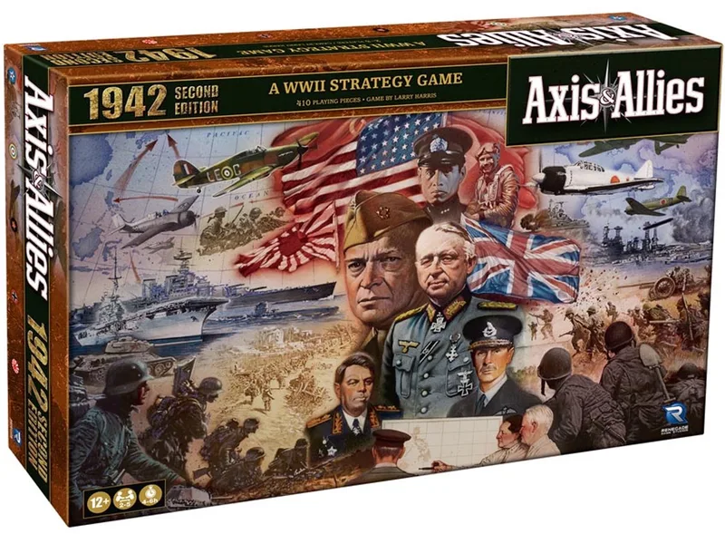 Axis & Allies: 1942 Second Edition Bordspel - Engelstalig van Renegade Game Studios – doos