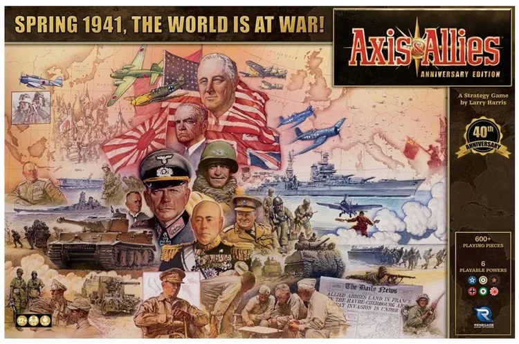 Axis & Allies: Anniversary Edition Spring 1941 from Renegade Game Studios – box