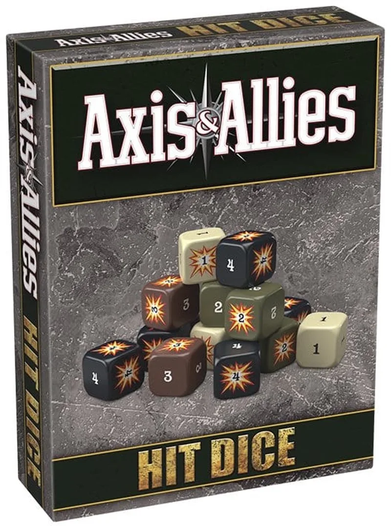 Axis & Allies Hit Dice - Accessoire voor Bordspel - Engelstalig from Renegade Game Studios, Multicolor edition – box
