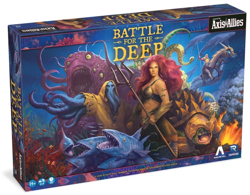 Battle for the Deep : Powered by Axis & Allies Bordspel - Engelstalig from Renegade Game Studios – box