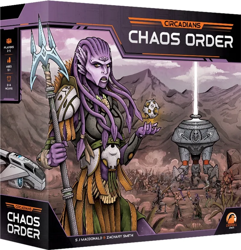 Circadians Chaos Order Bordspel - EN van Renegade Game Studios – doos