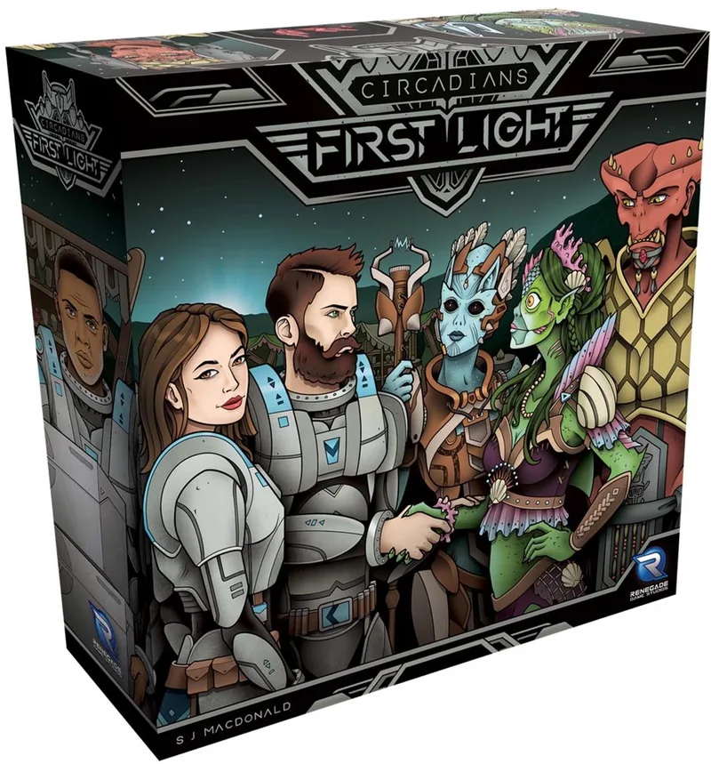 Circadians First Light from Renegade Game Studios – box