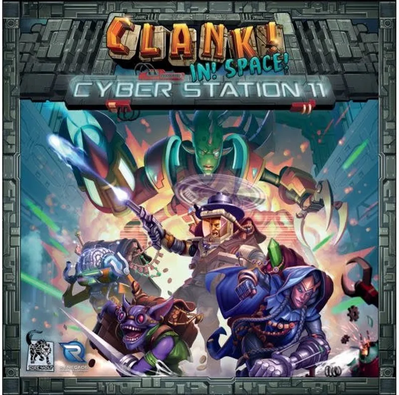 Clank! In! Space!: Cyber Station 11 - Uitbreiding van Renegade Game Studios – doos