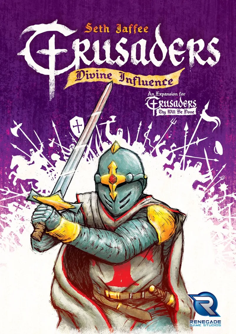 Crusaders: Thy Will Be Done - Divine Influence Expansion - Bordspel - Uitbreiding - Engelstalig from Renegade Game Studios – box