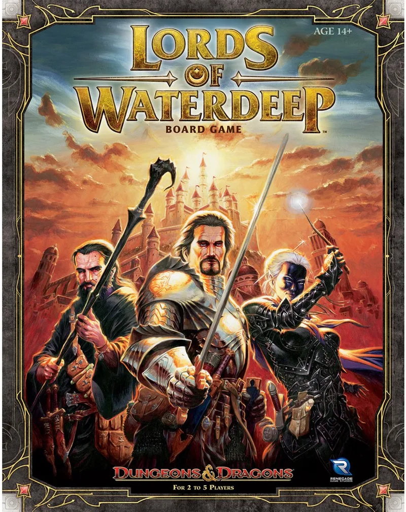D&D Lords of Waterdeep - Bordspel - Engels from Renegade Game Studios – box