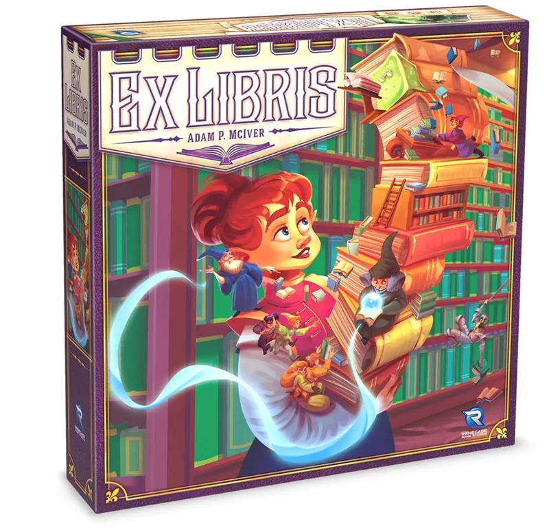 Ex Libris - EN from Renegade Game Studios, Multicolor edition – box
