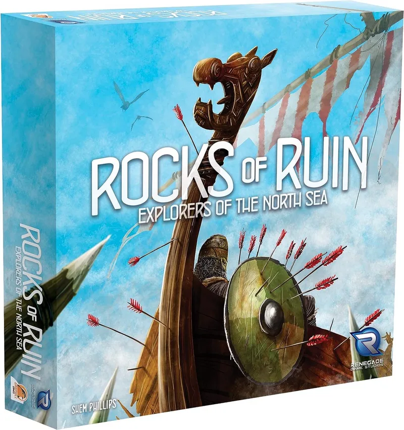 Explorers North Sea: Rocks of Ruin - Bordspel - Engelstalig - Renegade Game Studios von Renegade Game Studios – Schachtel