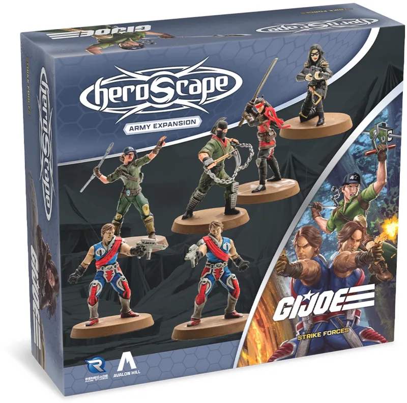 G.I. JOE Heroscape Strike Forces Army - Bordspel uitbreiding - Engels from Renegade Game Studios – box