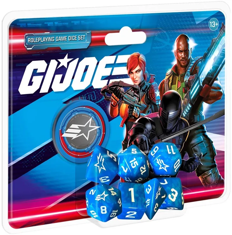 G.I. JOE Roleplaying Game: Dice Set - Renegade Game Studios van Renegade Game Studios, editie Multicolor – doos