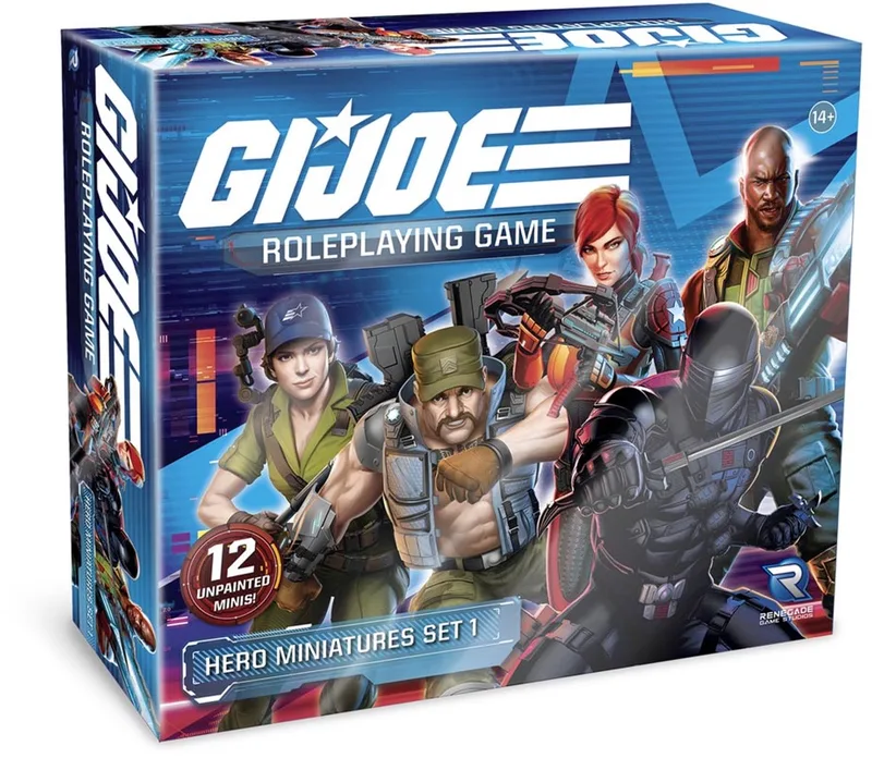 G.I. JOE Roleplaying Game: Hero Miniatures Set 1 - Renegade Game Studios van Renegade Game Studios – doos