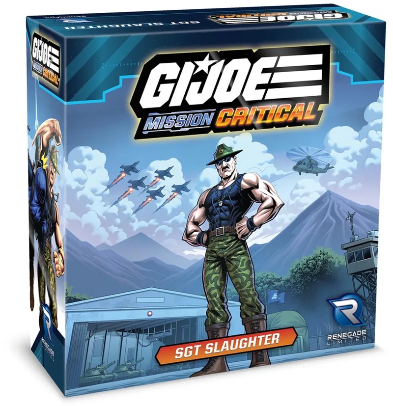 GI Joe Mission Critical Sgt Slaughter Figure Pack - Bordspel Uitbreiding - Engels von Renegade Game Studios – Schachtel