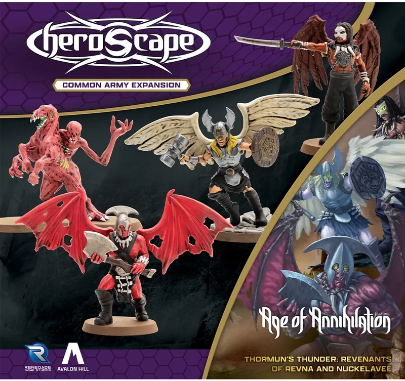 Heroscape Age of Annhilation: Revenants & Nuckelave - Bordspel uitbreiding - Engels von Renegade Game Studios – Schachtel