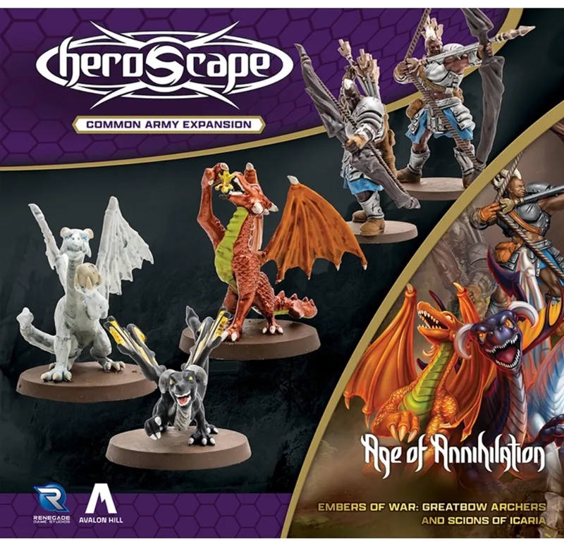 Heroscape Age of Annihilation Archers & Scions von Renegade Game Studios – Schachtel