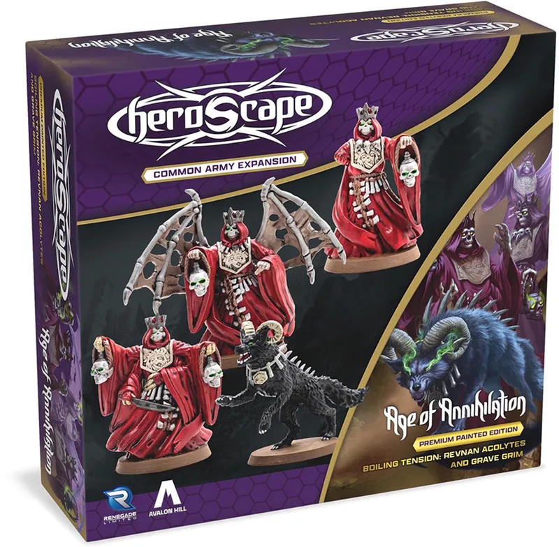 Heroscape BT Revnan Acolytes & Grave Grim - Miniaturen - Engelstalig - Renegade Game Studios from Renegade Game Studios – box