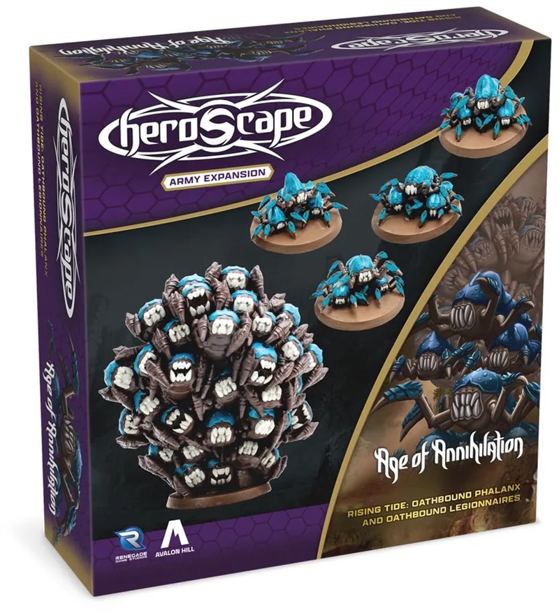 Heroscape RT Oathbound Phalanx & legionnaires Expansion - Uitbreiding Miniaturenspel - Engels from Renegade Game Studios – box