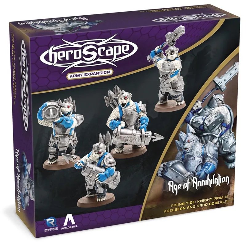 Heroscape RT Primus Adelbern, Ordo Borealis Exp. - Miniatuur - Engelstalig - Renegade Game Studios from Renegade Game Studios – box