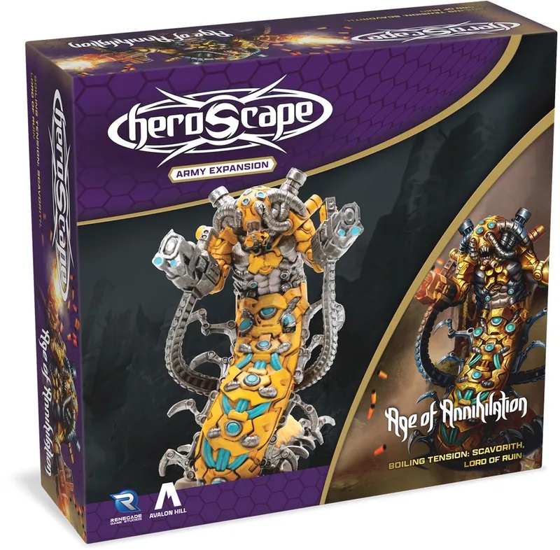 Heroscape: Scavorith Lord of Ruin Army Expansion - Miniatuur - Engelstalig - Renegade Game Studios von Renegade Game Studios – Schachtel