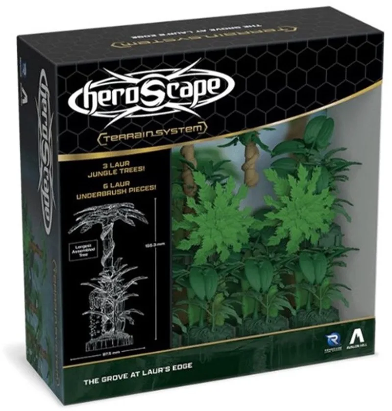 Heroscape: The Grove at Laur’s Edge Terrain Expansion (EN) von Renegade Game Studios – Schachtel