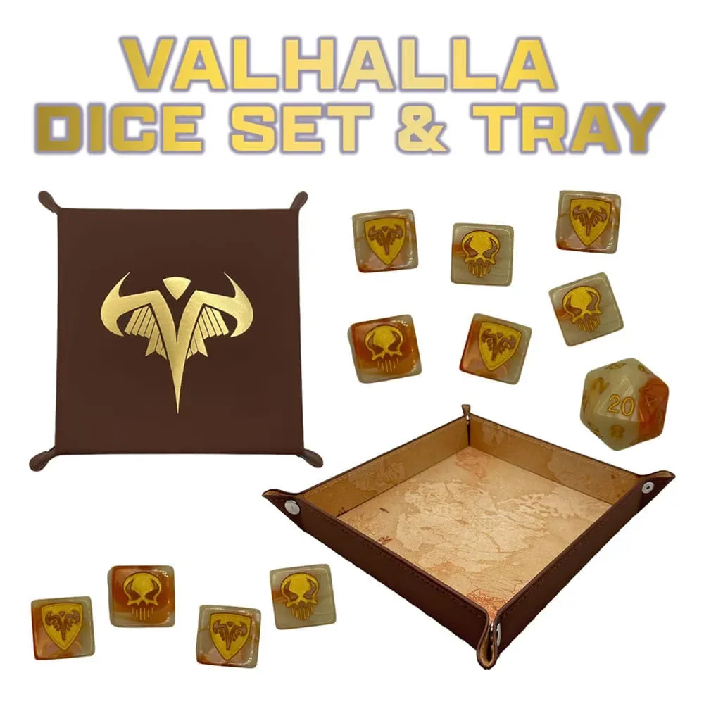 Heroscape Valhalla Terning-og Bakkesæt-version Engelsk fra Renegade Game Studios – æske