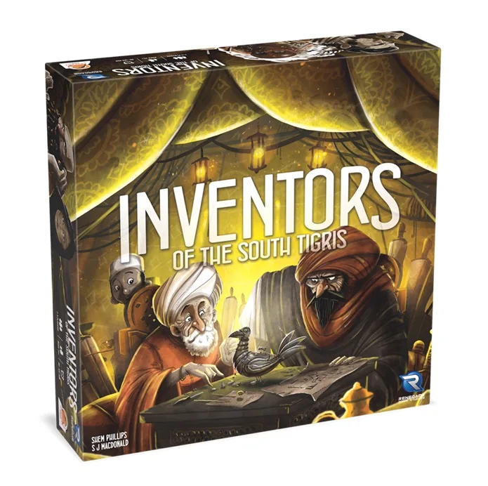 Inventors of the South Tigris from Renegade Game Studios – box