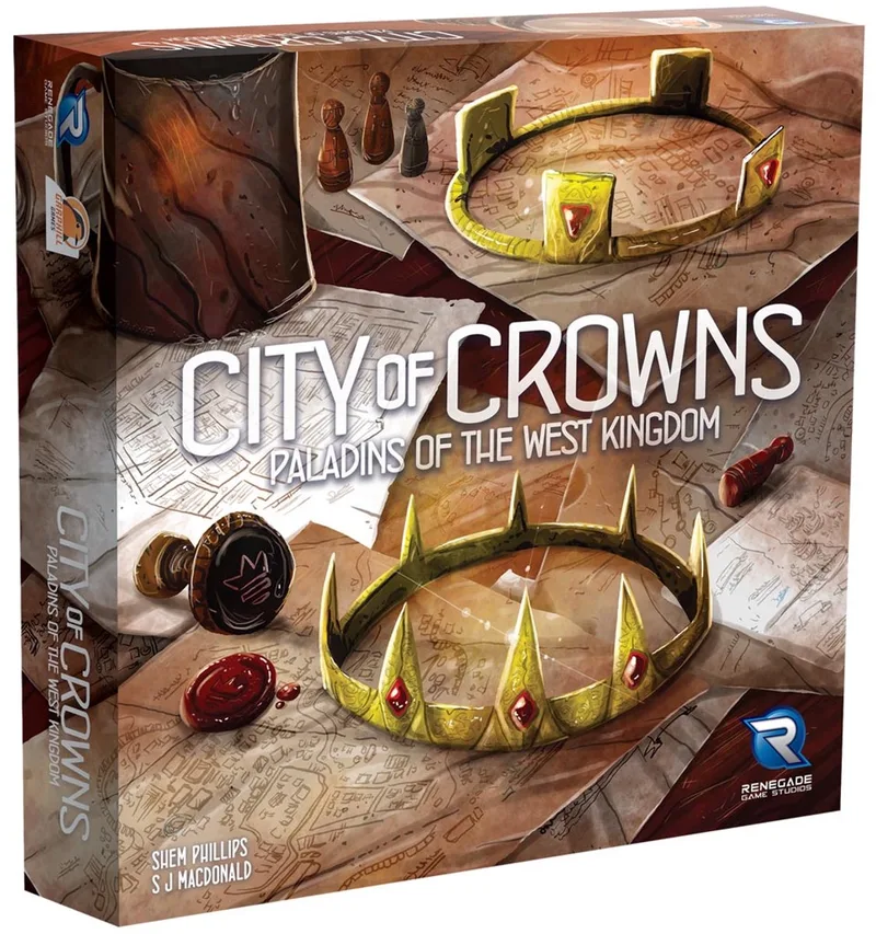 Paladins of the West Kingdom: City of Crowns - Bordspel - Uitbreiding - Engelstalig - Renegade Game Studios von Renegade Game Studios – Schachtel