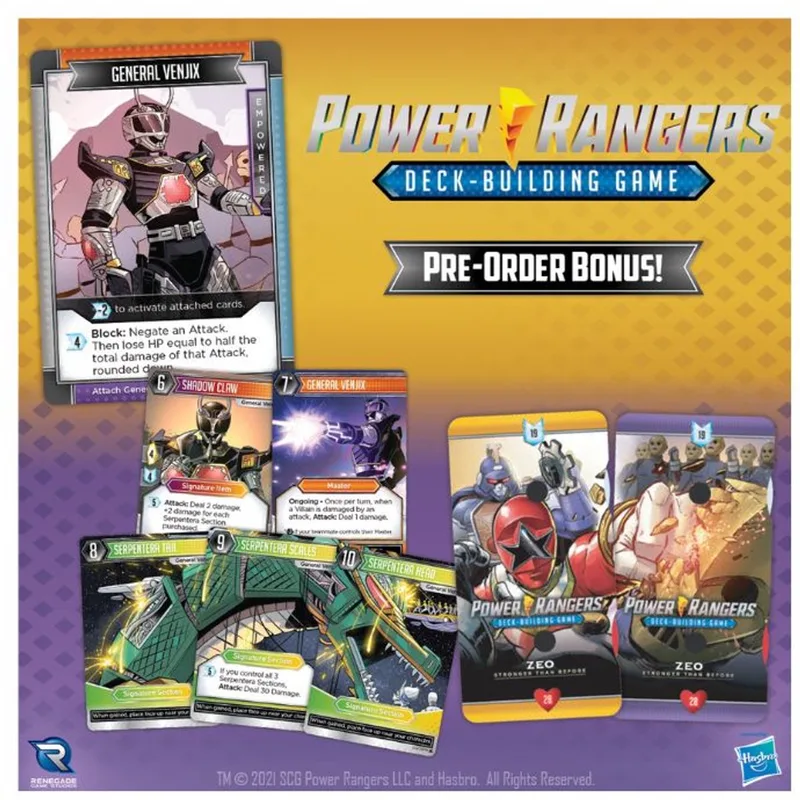 Power Rangers Deckbuilding Game Bonus Box #2 - Kaartspel uitbreiding - Engels from Renegade Game Studios – box