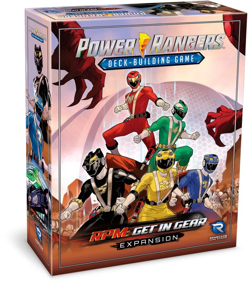 Power Rangers Deckbuilding Game RPM Get in Gear - Kaartspel - Engelstalig - Renegade Game Studios from Renegade Game Studios – box