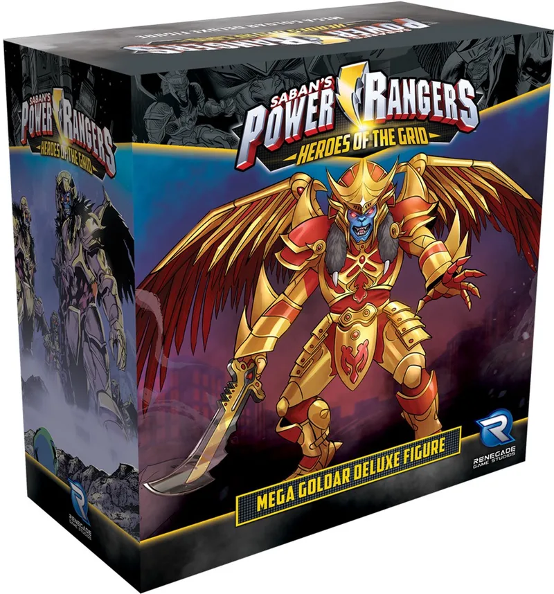 Power Rangers: Heroes of the Grid Mega Goldar Deluxe Figure - Bordspel - Engelstalig - Renegade Game Studios from Renegade Game Studios – box