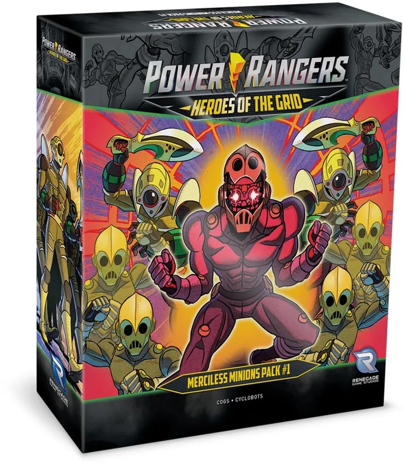 Power Rangers: Heroes of the Grid - Merciless Minions Pack #1 - Bordspel - Uitbreiding - Engelstalig - Renegade Game Studios de Renegade Game Studios – boîte