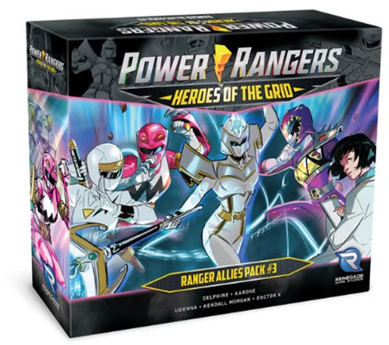 Power Rangers Heroes of the Grid Ranger Allies #3 - Bordspel - Engelstalig - Renegade Game Studios von Renegade Game Studios – Schachtel