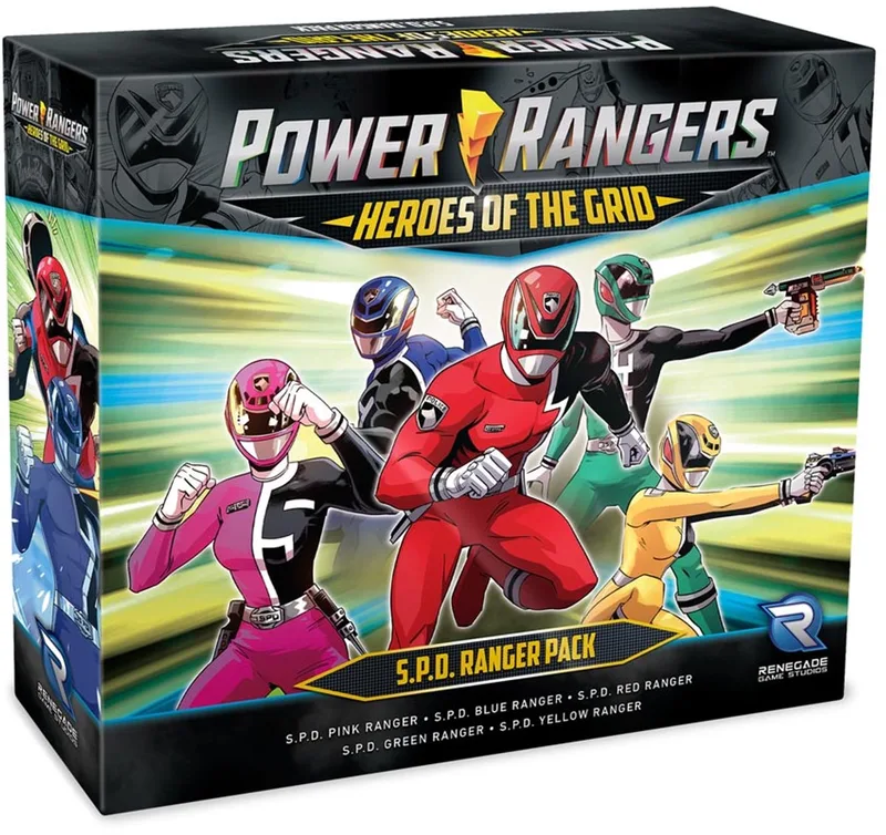 Power Rangers: Heroes of the Grid S.P.D. Ranger Pack - Brettspiel Erweiterung - EN Version von Renegade Game Studios – Schachtel