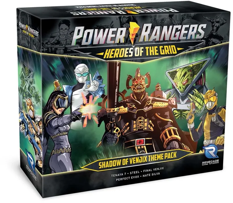 Power Rangers Heroes of the Grid Shadow of Venjix - Bordspel - Engelstalig - Renegade Game Studios von Renegade Game Studios – Schachtel