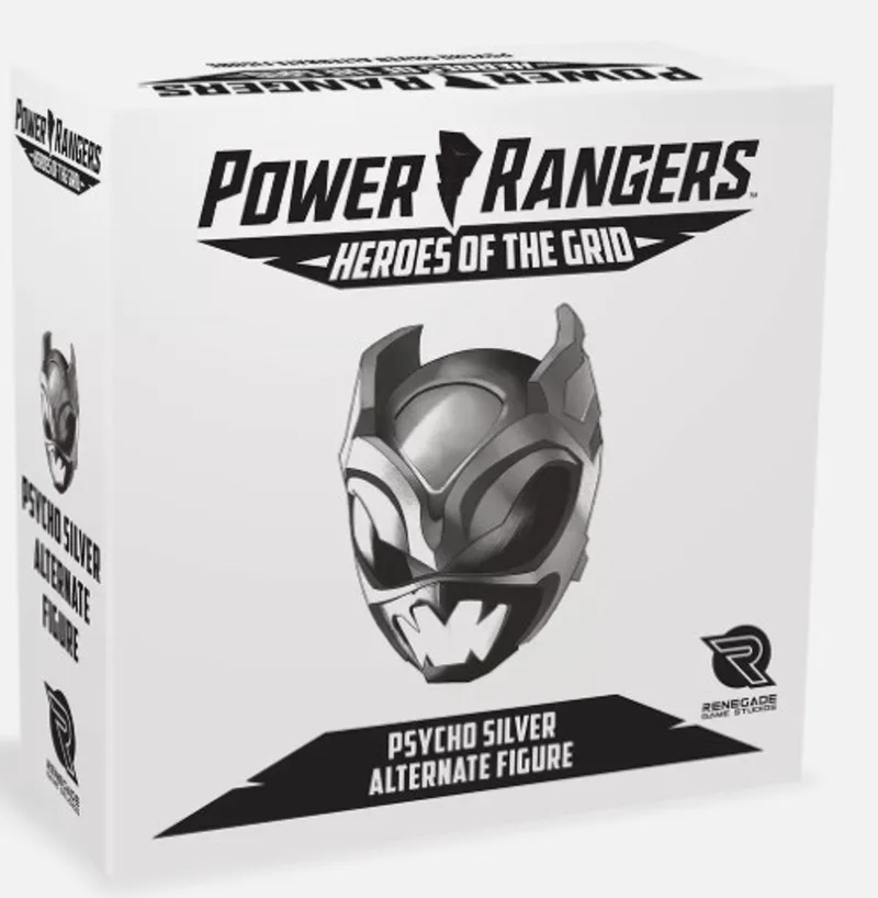 Power Rangers Heroes of the Grid Silver Samurai - Bordspel Uitbreiding from Renegade Game Studios – box