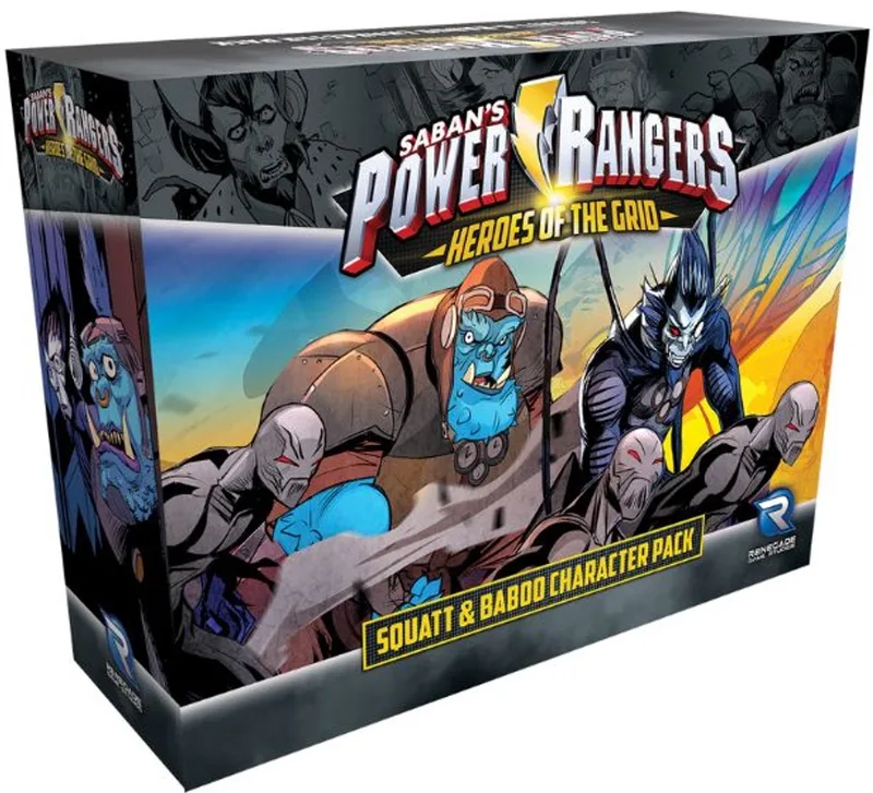 Power Rangers: Heroes of the Grid Squatt & Baboo Character Pack - Bordspel - Engelstalig - Renegade Game Studios von Renegade Game Studios – Schachtel