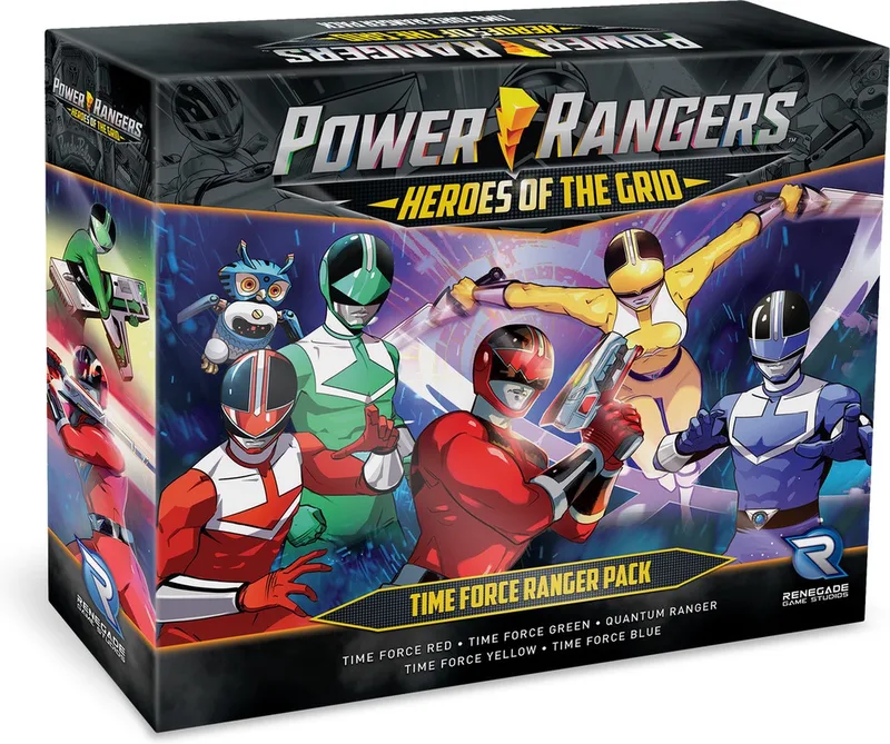 Power Rangers: Heroes of the Grid - Time Force Ranger Pack - Uitbreiding - Engelstalig - Renegade Game Studios von Renegade Game Studios – Schachtel