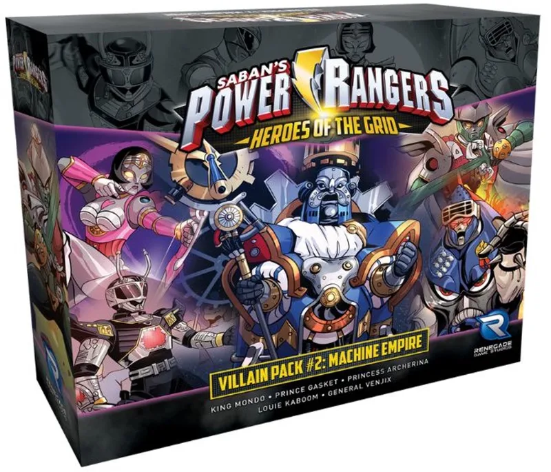Power Rangers: Heroes of the Grid Villain Pack #2: Machine Empire - Bordspel - Engelstalig - Renegade Game Studios von Renegade Game Studios – Schachtel