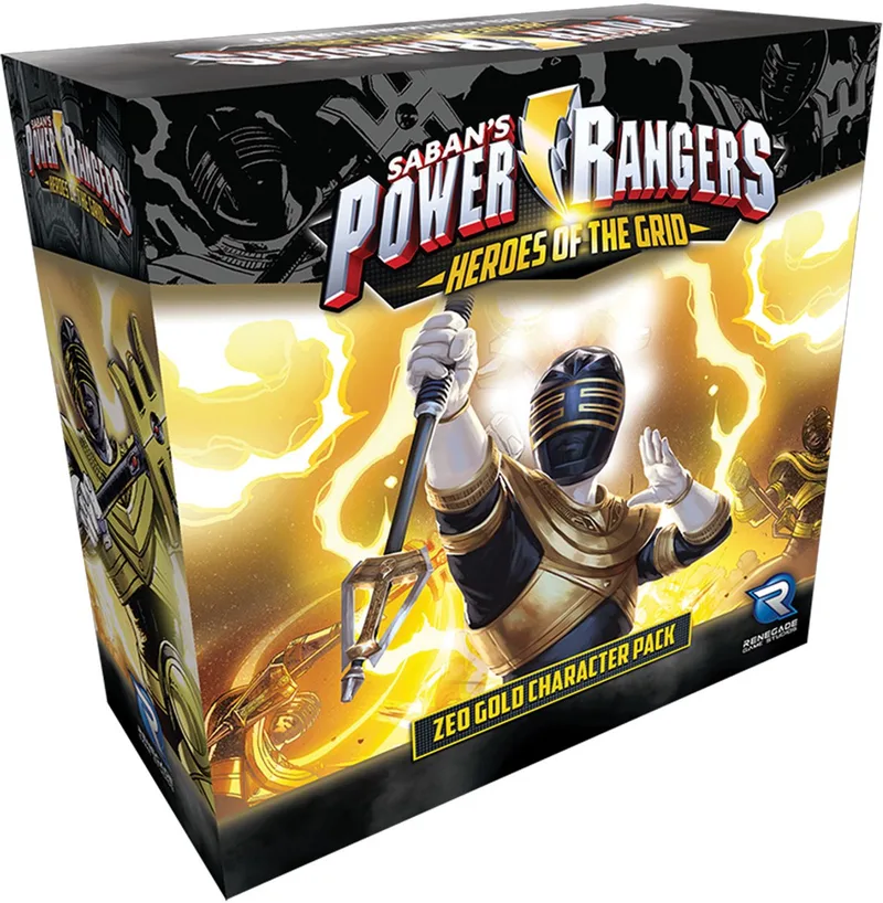 Power Rangers Heroes of the Grid Zeo Gold Character Pack - Bordspel - Engelstalig - Renegade Game Studios von Renegade Game Studios – Schachtel