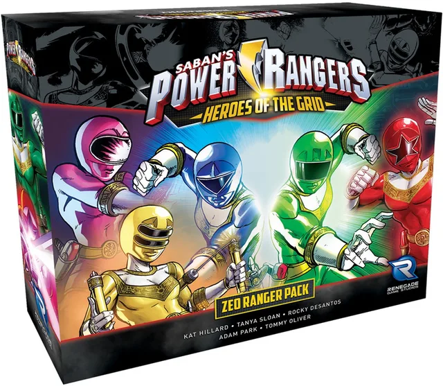 Power Rangers: Heroes of the Grid Zeo Ranger Pack - Bordspel - Engelstalig - Renegade Game Studios