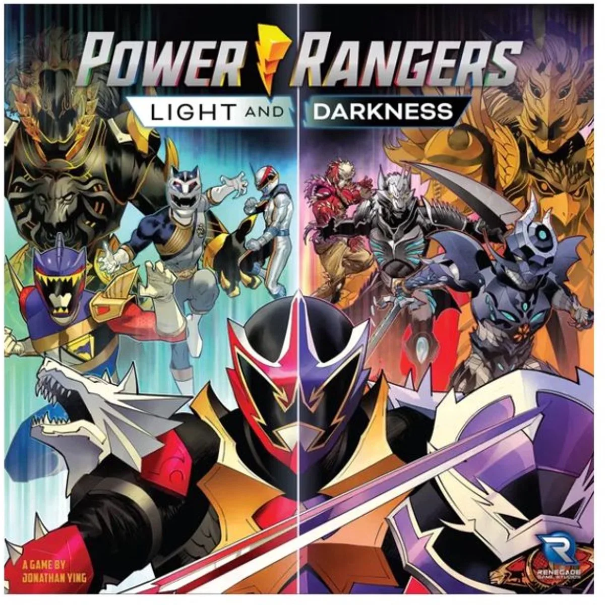 Power Rangers Light and Darkness - Bordspel - Engelstalig van Renegade Game Studios – doos