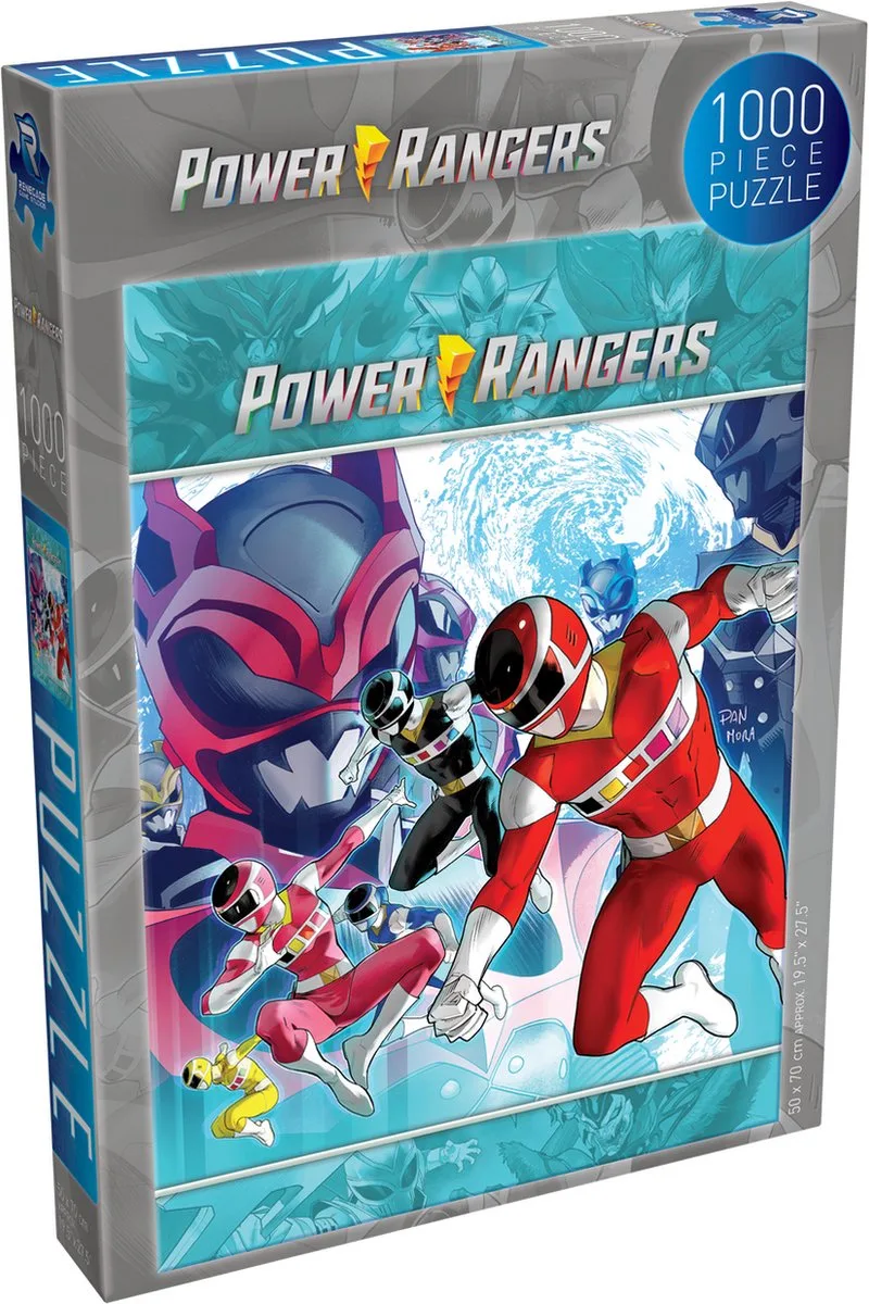 Power Rangers: Rise of the Psycho Rangers Puzzle - Legpuzzel 1000 stukjes van Renegade Game Studios, editie Meerkleurig – doos