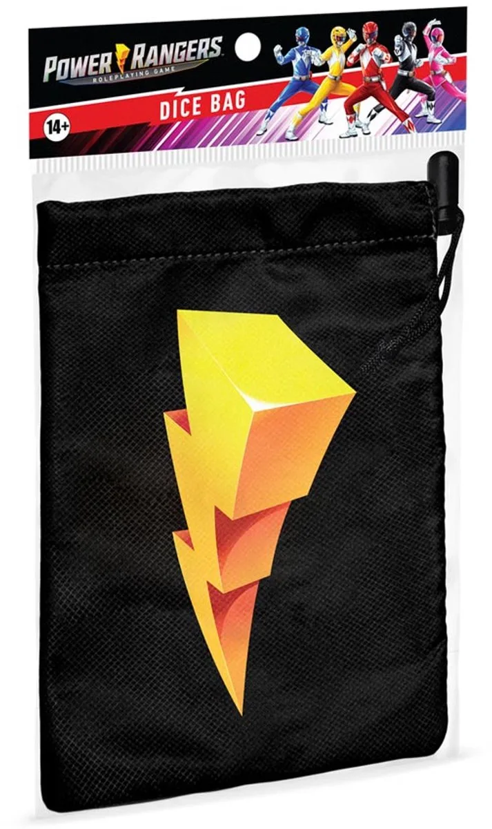 Power Rangers: RPG Dice Bag - Dobbelstenen zak van Renegade Game Studios, editie Meerkleurig – doos