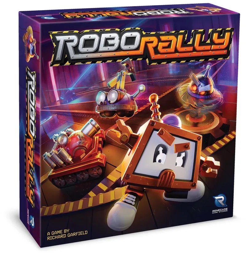 Robo Rally - Bordspel - Engels van Renegade Game Studios – doos